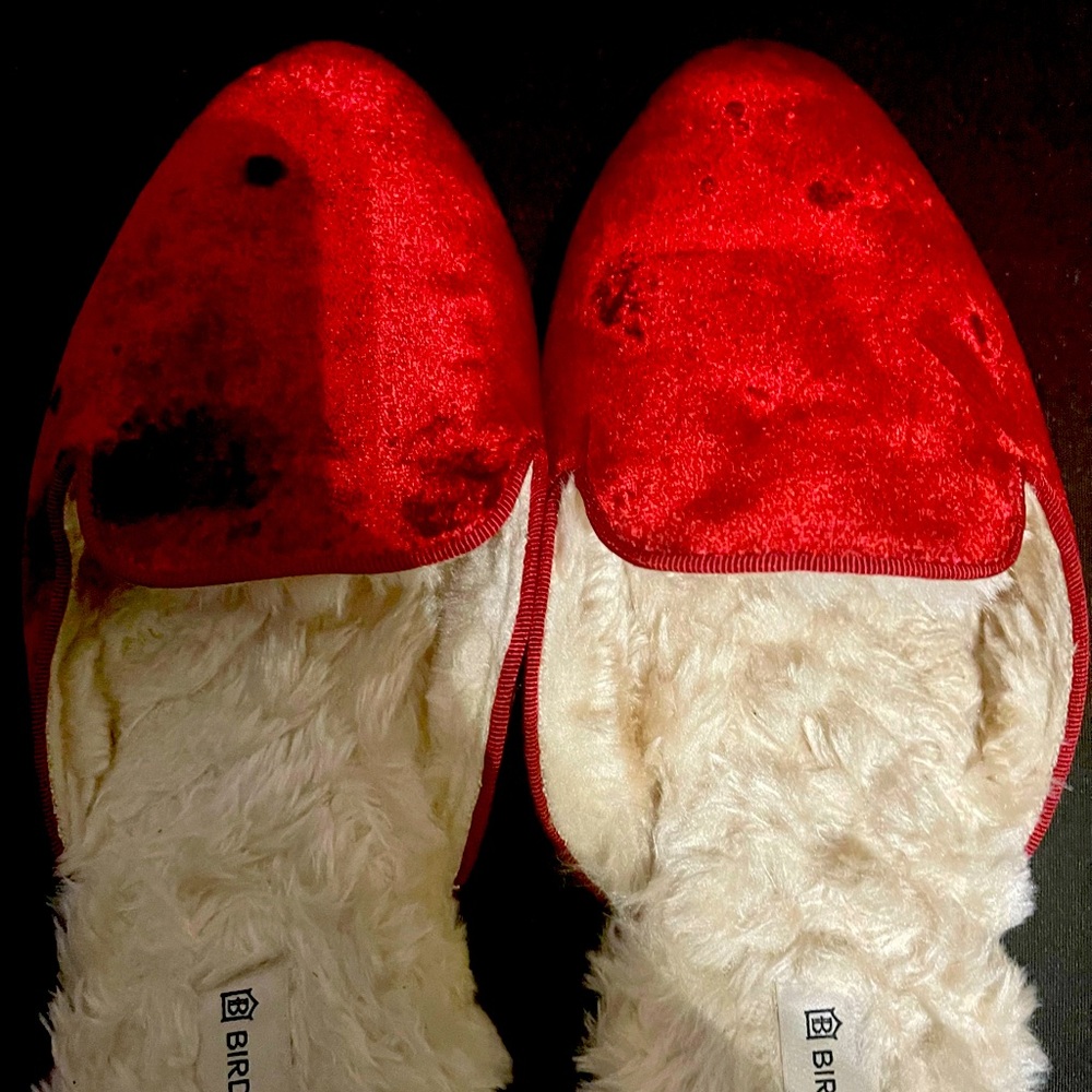 Birdies The Phoebe slides. Red Size 8